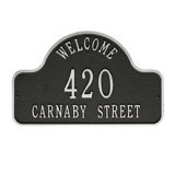3-Line Wall Address Plaque
