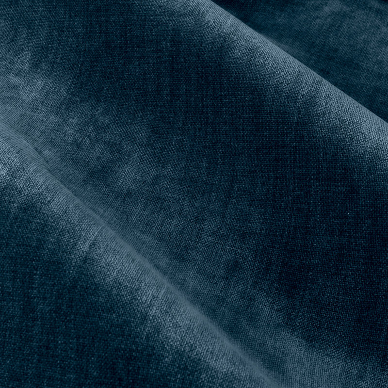 Heavy Chenille Room Darkening Eyelet Curtains, Navy, 229cm Width x 137cm Drop