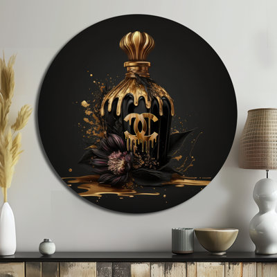 Barrymore - Fashion Round Metal Art