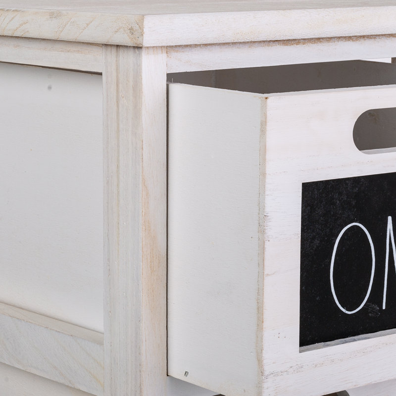 Hafize 4 Drawer Storage Drawer