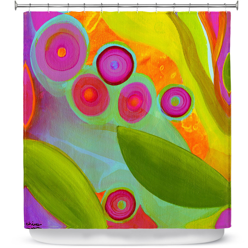 Abstract Shower Curtain