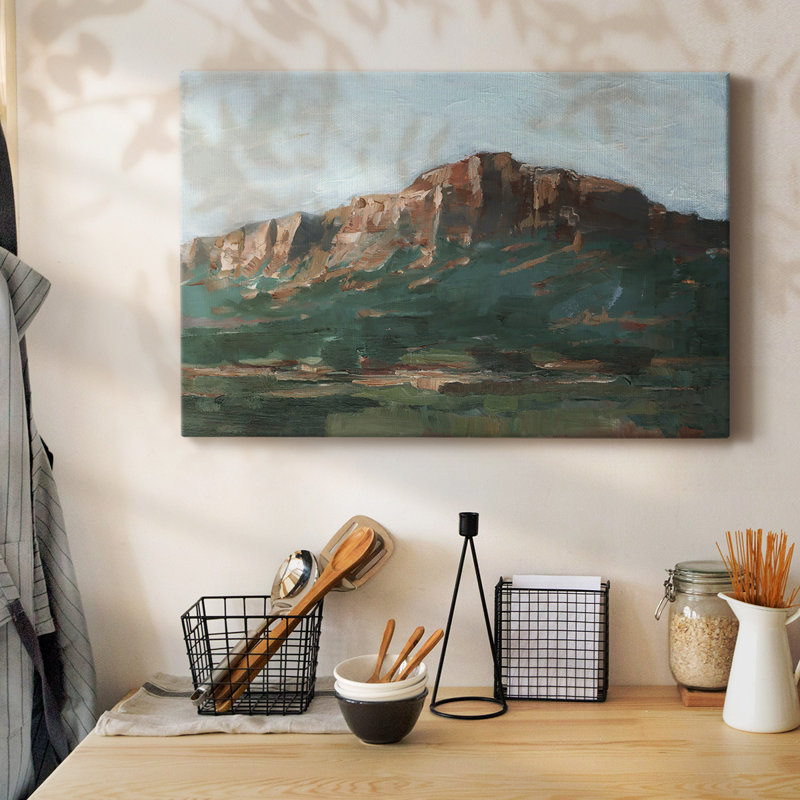 Heading West II-Gallery Wrapped Canvas, 8" H x 12" W