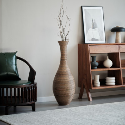 Vase de plancher, vase décoratif élégant pour la décoration de salon