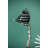 Aluminum Candle Holder With Marble Stand, 8X5x15"-1970659469