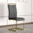 Yoanna PU Leather Upholstered Dining Chair-424881324-424881377