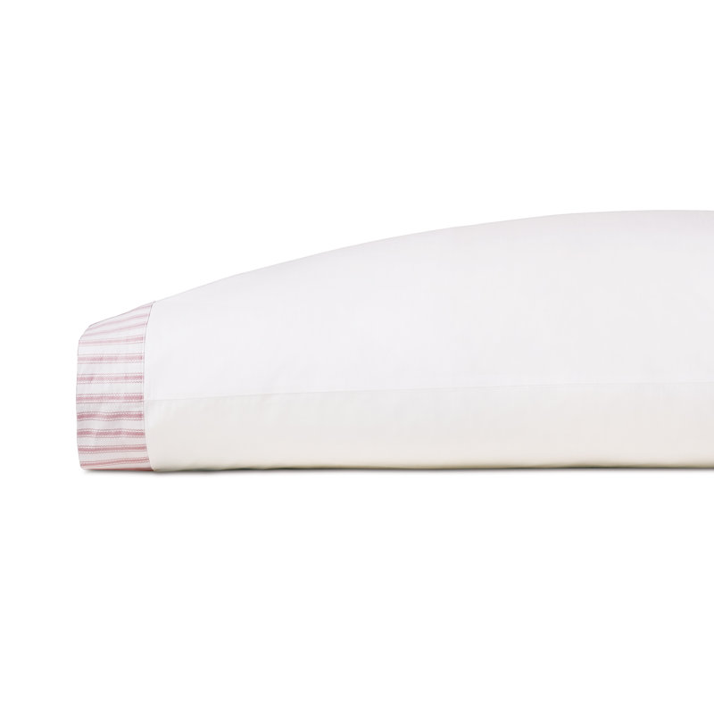 Blass Ticking Pillow Case, King Pillowcase, Petal