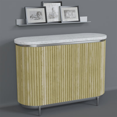 1" Tall Bevel Slat Tambour - (12"W x 96"L)