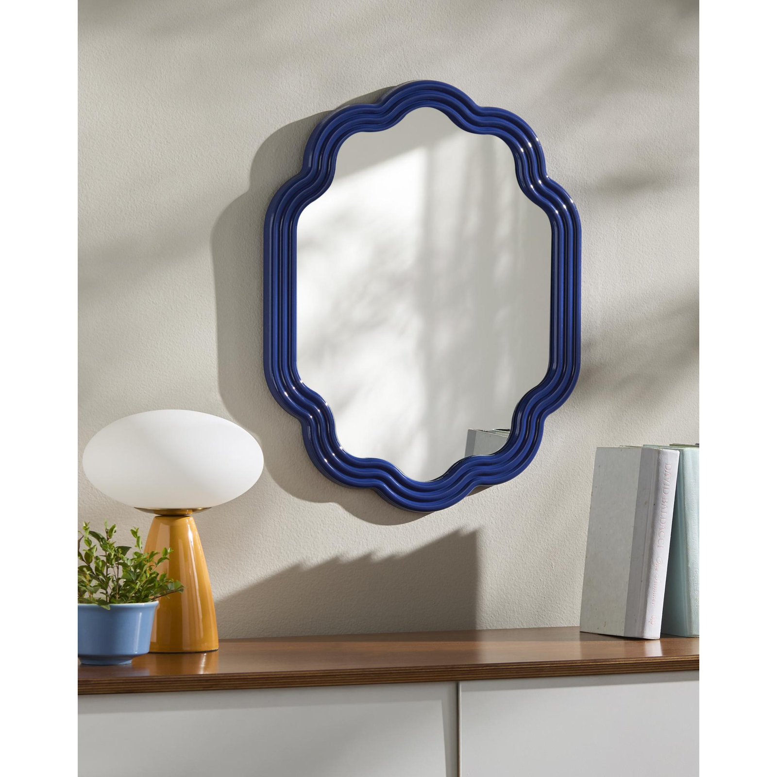 Accent Mirror, Blue, 20" x 16"