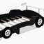 Lit plateforme avec roulettes Race-912365372