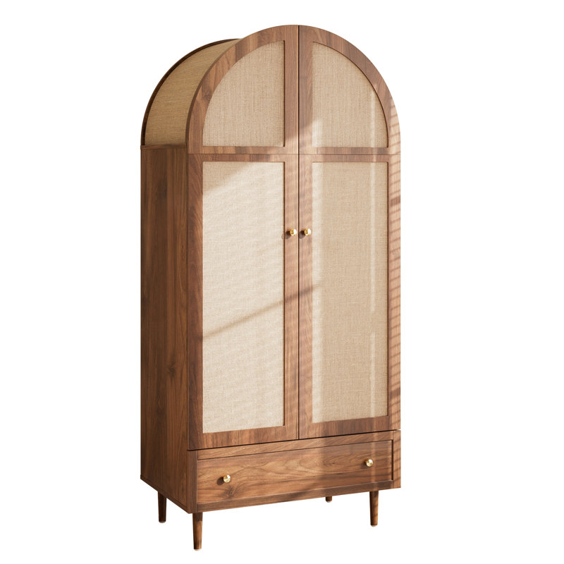 2 Door Manufactured Wood Wardrobe