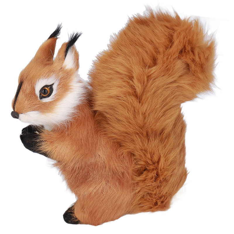 Simulation Squirrel Large Cute Lifelike Crafts Decorations Garden Ornament