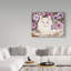 Gilstrap «Lilly White Cat», reproduction de peinture acrylique sur toile tendue-30356167