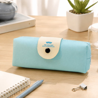 pencil bin  Beard Pencil Case Student Stationery Large-capacity  Waterproof Pencil Case