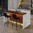 Kitchen Island with LED Lights-1290672577