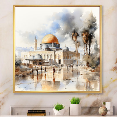 Art sur toile, "Mosquée"