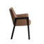 Fauteuil en métal brun Kaiyro