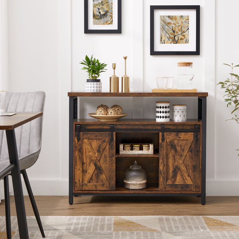 Ean Sideboard 100cm, Rustic Brown