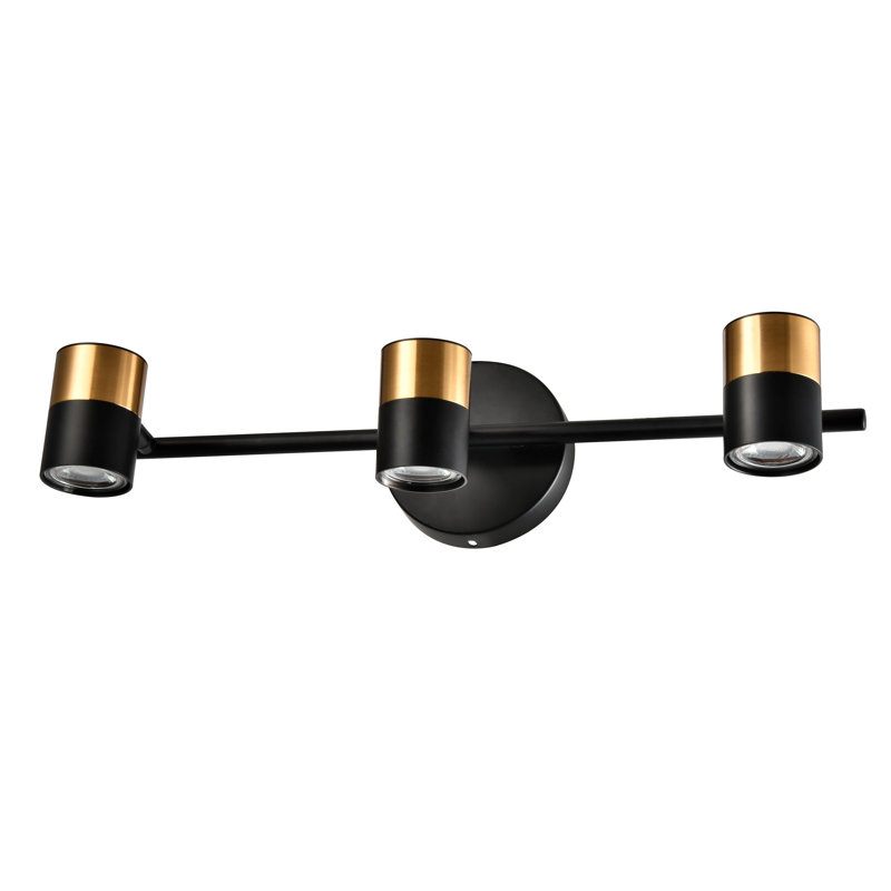 Hauraa 20'' 3 -Light Linear Track Kit with Dimmable
