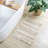 Woven Texture Stripe Bath Rug Natural 20X32"-1701997806-1701997800