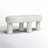 Leigha Polyester and Boucle Upholstered Bench