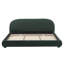 Dark Green Velvet Soft Bed: Light Luxury Texture, Adding a High-end Atmosphere to Bedroom,King-1061408917-1061408916