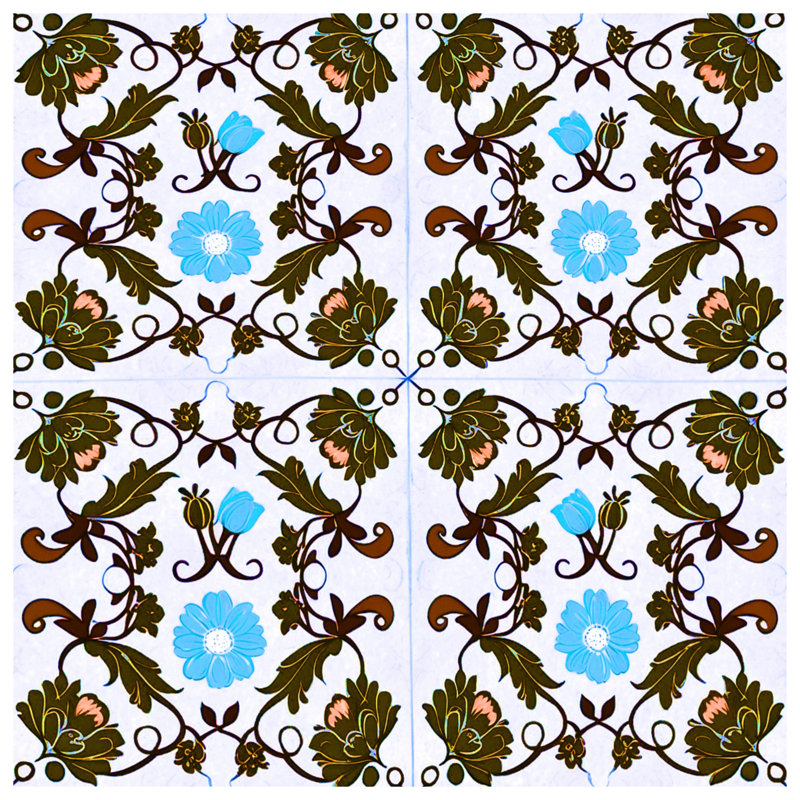 Housses de couette à motif floral, Twin