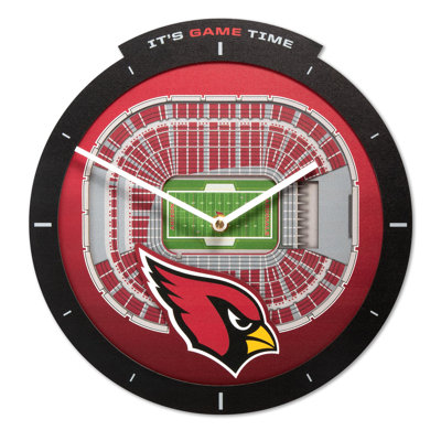  NFL Jacksonville Jaguars Stadiumview 3D Wall Clock