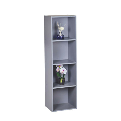 Laci 106cm H x 30cm W Wood Standard Bookcase