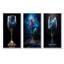 Verre gobelet en verre - ensemble d'art mural sur toile 4 verres-797256485-797256505
