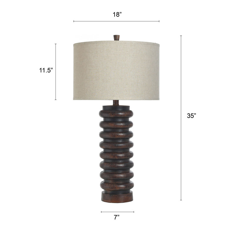Rachel Solid Wood Table Lamp