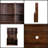 70.87" Tall Walnut Finish Wardrobe & Storage Cabinet - 6 Doors, Drawer & Open Shelf for Bedroom or Kitchen