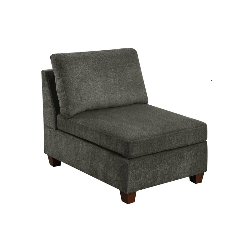 Canapé modulaire Elhamcci, Chenille grise