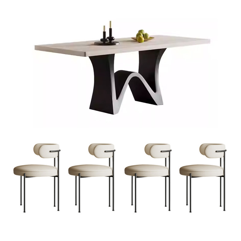 Table rectangulaire Modern, H 30,7 po x L 55,11 po x l 31,49 po
