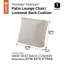 Coussin de dossier extérieur Montlake-60120259-60120261