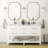 1-White dimmable glass LED wall lamp