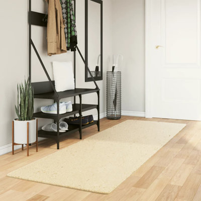 Rug "HUARTE" Short Pile Soft and Washable Cream