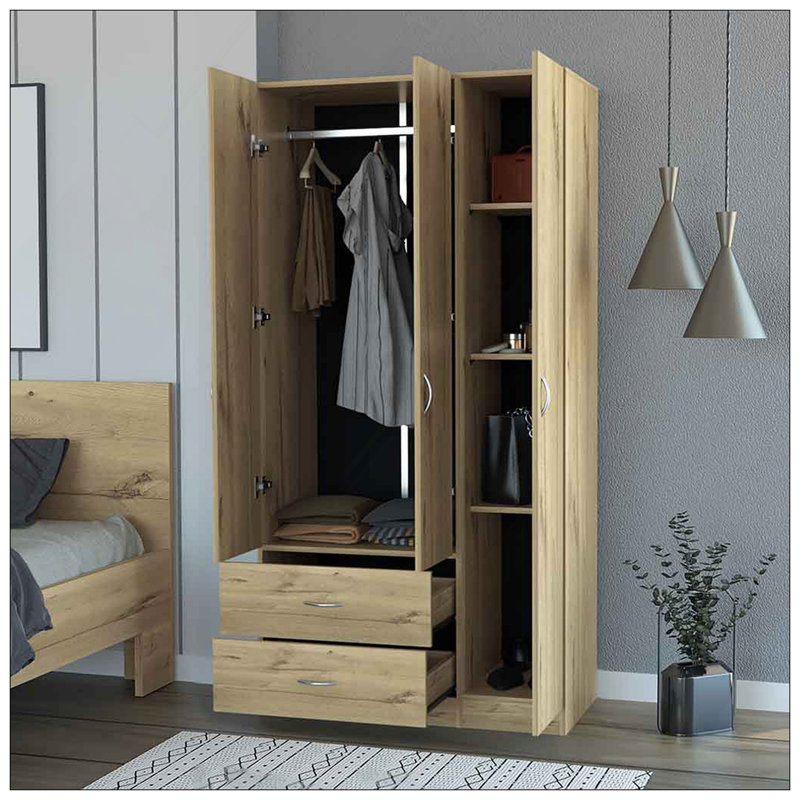 Armoire Eureka, Chêne clair