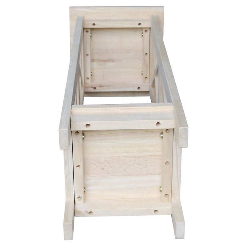 Support pour plante 30 po, Non fini, H 36 po x L 12 po x P 12 po