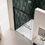 Porte de douche à dérivation, porte coulissante, avec verre trempé 5/16 po 6074-111493666