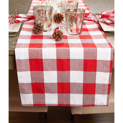 Wolsingham Gingham 100% Cotton Table Runner