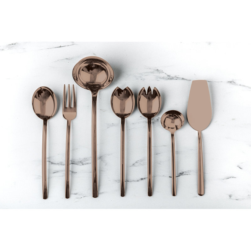 Ensemble de service complet 7 pièces raison Bronzo