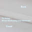 Paire de rideaux occultants en lin blanc Clara (2 panneaux)-135744129