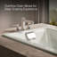 Baignoire tourbillon encastrée / encastrable 60 po x 32 po Tea-for-Two, bonde réversible-51403969