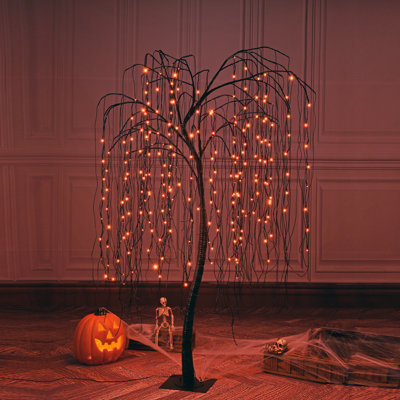 7' Halloween Lighted Tree