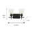 2 - Light Dimmable Vanity Light