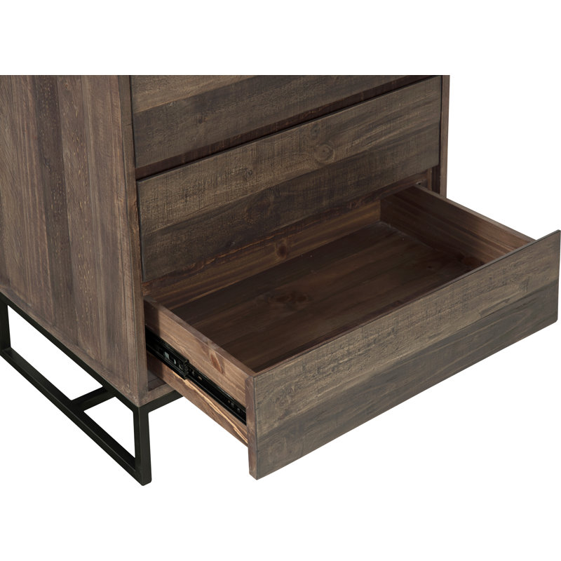 Elena 3 Drawer 28" W Solid Wood Chest