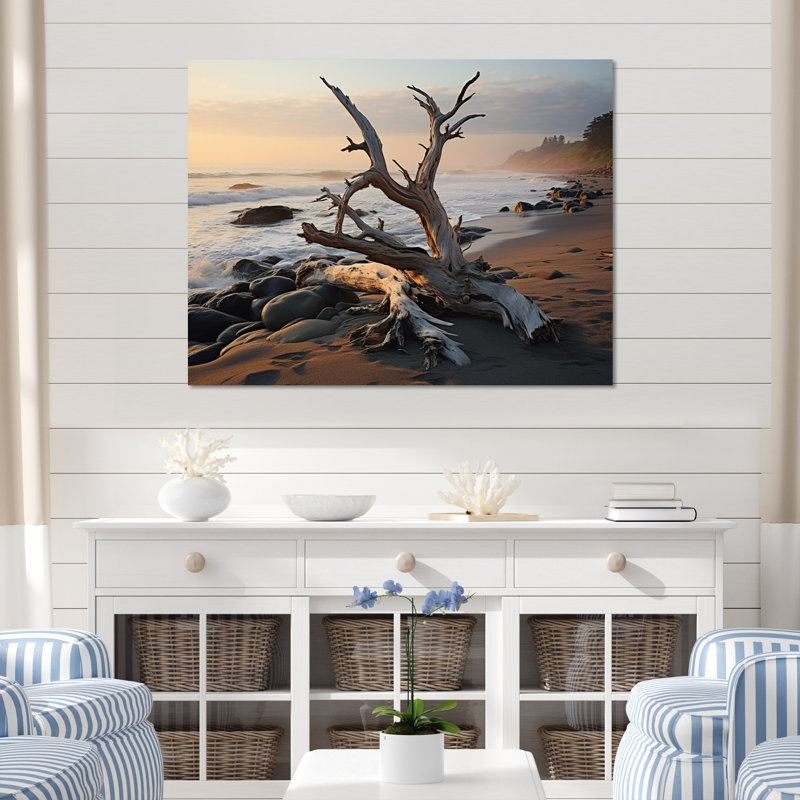 Alue " Tree Beachside Harmony IV ", Wrapped Canvas, 30" H x 40" W x 1.5" D