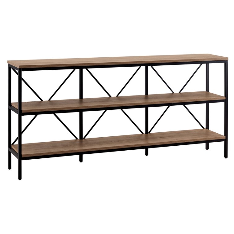 Rachit 64 Console Table 17 Stories Color: Gray Wash