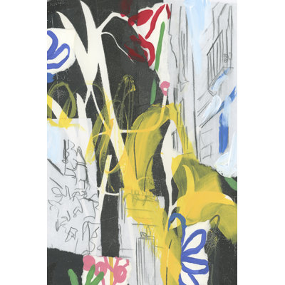 Madrid Graffiti II by June Erica Vess - Wrapped Canvas Print