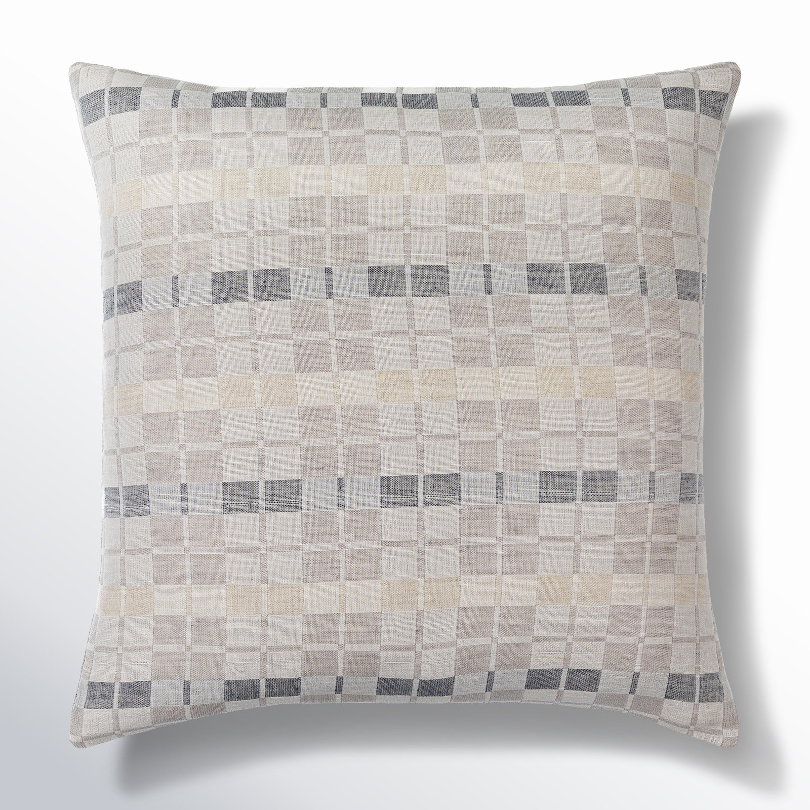 Deckland Geometric Linen Throw Pillow, 18" x 18", Pillow Cover Only - No Insert